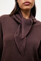Answear.LAB sweter wełniany WA25-SWD029 brązowy
