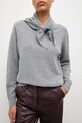 Answear.LAB sweter wełniany WA25-SWD029 szary WA25