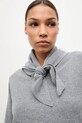 Answear.LAB sweter wełniany WA25-SWD029 szary