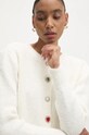 Answear.LAB sweter z wełną biały lu2411