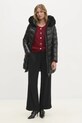 Answear.LAB sweter z wełną lu2411 bordowy WA25