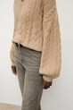 Answear.LAB sweter z dodatkiem wełny lu4410.FWK brązowy