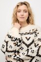 Свитер с шерстью Answear.LAB LU2523.fh бежевый
