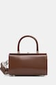 Кожена чанта Answear.LAB гладка кожа кафяв 652.cjk