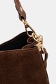 Answear.LAB torebka zamszowa brązowy 1268.hak