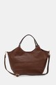 Akcesoria Answear.LAB torebka skórzana 1239.hak brązowy