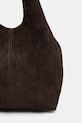 Answear.LAB torebka zamszowa brązowy 766.hak