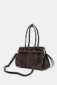 Accesorii Answear.LAB geanta de mana din piele intoarsa 1299.hak maro