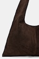 Akcesoria Answear.LAB torebka zamszowa MBP070HO3.iak brązowy