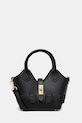 Kožená kabelka Answear.LAB usňová koža čierna 1096