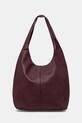Kožená kabelka Answear.LAB přírodní kůže burgundské 920.hak