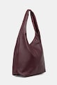 Kožená kabelka Answear.LAB 920.hak burgundské WA25
