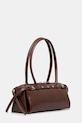 Answear.LAB torebka skórzana LS11.CMS brązowy WS26