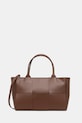 Answear.LAB poseta de piele uni maro SR11ML