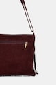 Akcesoria Answear.LAB torebka zamszowa 1327.hak bordowy