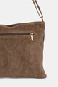 Akcesoria Answear.LAB torebka zamszowa 1327.hak brązowy