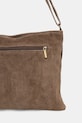 Akcesoria Answear.LAB torebka zamszowa 1327.hak brązowy