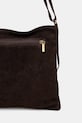 Akcesoria Answear.LAB torebka zamszowa 1327.hak brązowy