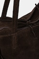 Answear.LAB torebka zamszowa brązowy 915.hak