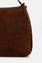 Akcesoria Answear.LAB torebka zamszowa 1312.hak brązowy