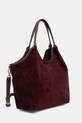 Answear.LAB torebka zamszowa MBP075SG3.hak bordowy WA25