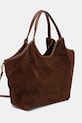 Semišová kabelka Answear.LAB MBP075SG3.iak hnedá WA25