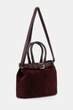 Answear.LAB torebka zamszowa Modelo 1.9.3 bordowy WS26