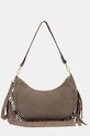 Answear.LAB borsa in pelle scamosciata pelle scamosciata beige C00043