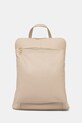 Answear.LAB plecak damski skórzany beżowy WA25-TPD008