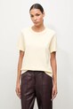Answear.LAB t-shirt bawełniany żółty 31763.TOS