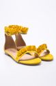Answear - Sandále Secret žltá