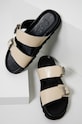 Answear Lab slapi de piele piele bej 73166.3.AJ