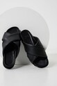 Answear Lab slapi de piele piele negru 74061.AJ