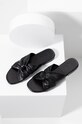 Answear Lab slapi de piele piele negru SV.1387.08.AJ
