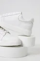 Kožená obuv Answear Lab biela