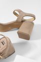 Semišové sandále Answear Lab  Zvršok: Semišová koža Vnútro: Semišová koža Podrážka: Syntetická látka