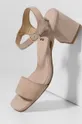 Semišové sandále Answear Lab ružová