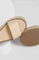 beżowy Answear Lab sandały skórzane