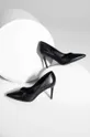črna Answear Lab čevlji z visoko peto Ženski