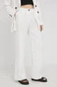 Παντελόνι Answear Lab λευκό