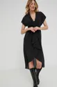 Μεταξωτό φόρεμα Answear Lab  100% Μετάξι