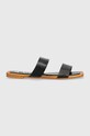 Answear Lab papuci imitatie de piele negru SR6110.DB