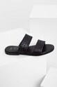 Answear.LAB infradito in pelle pelle fiore nero SC6699.DB