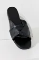 μαύρο Δερμάτινες παντόφλες Answear Lab Γυναικεία
