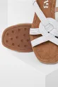 bela Usnjeni sandali Answear Lab