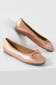 arany Answear Lab bőr balerina cipő Női