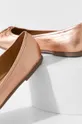 arany Answear Lab bőr balerina cipő