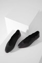 Answear Lab balerini de piele 1057.106.DB negru WS23