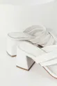 λευκό Δερμάτινες παντόφλες Answear Lab X limited collection BE SHERO