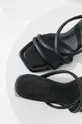 Usnjeni sandali Answear Lab  Zunanjost: Naravno usnje Notranjost: Naravno usnje Podplat: Sintetični material